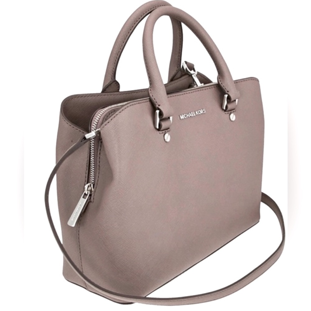 🌻 Michael Kors XL Savannah Satchel Cinder